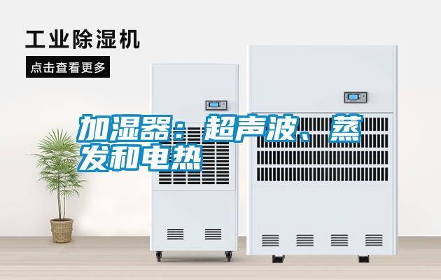 加濕器：超聲波、蒸發(fā)和電熱